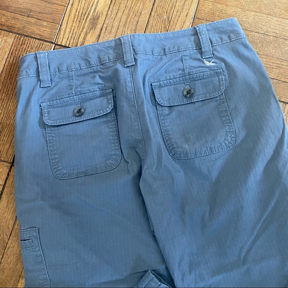 Eddie Bauer Sz 4 Blue Destitrek Ripstop Crop Pants - Picture 6 of 7